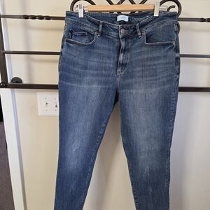 LOFT Dark Blue Skinny Jeans